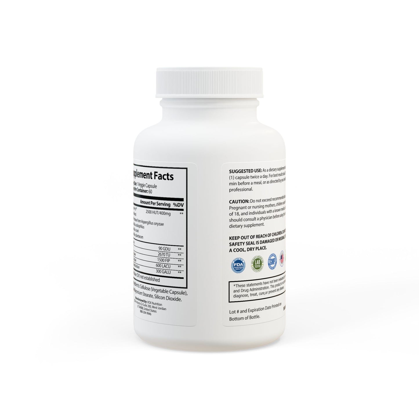 Digestive Enzyme Blend Supplement